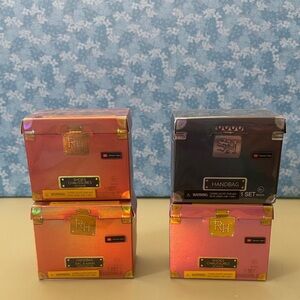 Rainbow, high mini accessories, handbags, and shoes